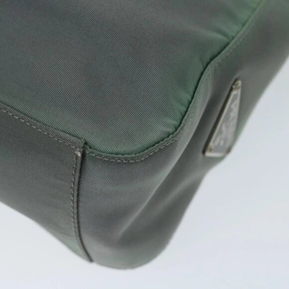 PRADA Shoulder Bag Nylon Khaki Auth 68087 - Picture 11 of 14
